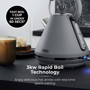 Tower Sera Grey Kettle 1.7L